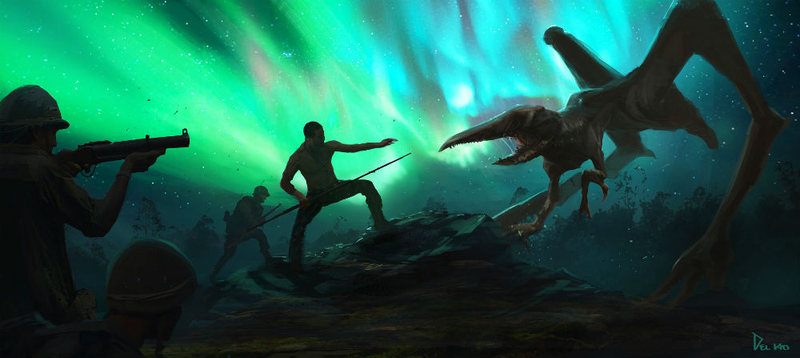 Illustration for article titled This Gorgeous Kong: Skull Island Concept Art Is Fit for a King